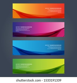 Vector Abstract design banner web template