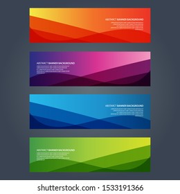 Vector Abstract design banner web template