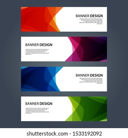 Vector Abstract design banner web template