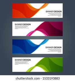 Vector Abstract design banner web template