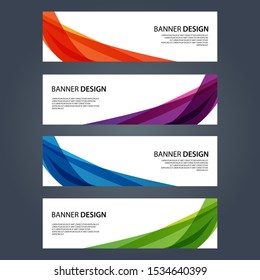 Vector Abstract design banner web template
