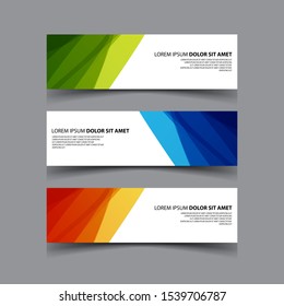 Vector Abstract design banner web template