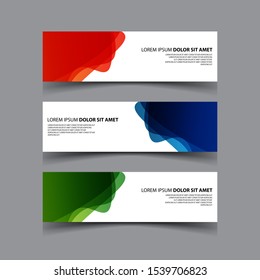 Vector Abstract design banner web template