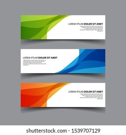 Vector Abstract design banner web template