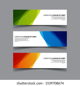 Vector Abstract design banner web template