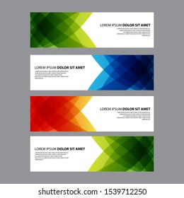 Vector Abstract design banner web template