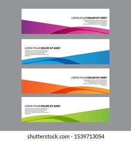 Vector Abstract design banner web template