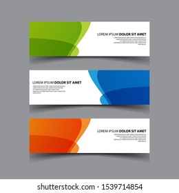 Vector Abstract design banner web template