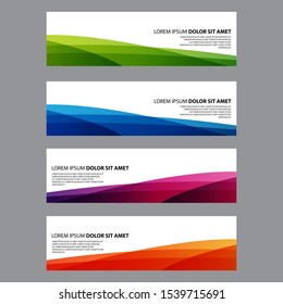 Vector Abstract design banner web template