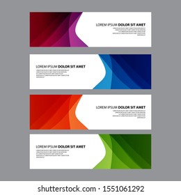 Vector Abstract design banner web template