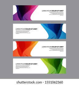 Vector Abstract design banner web template