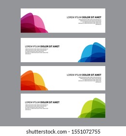 Vector Abstract design banner web template