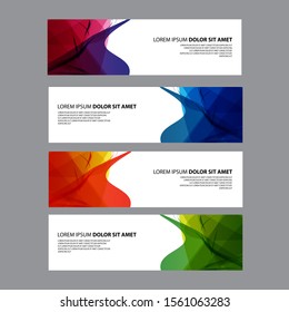 Vector Abstract design banner web template