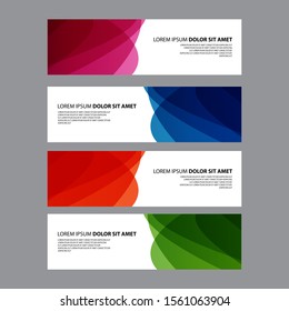Vector Abstract design banner web template