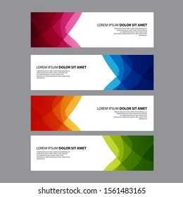 Vector Abstract design banner web template