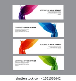 Vector Abstract design banner web template