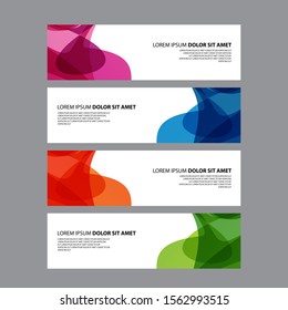 Vector Abstract design banner web template