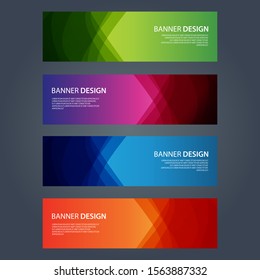 Vector Abstract design banner web template