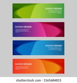 Vector Abstract design banner web template