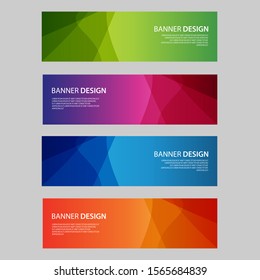 Vector Abstract design banner web template