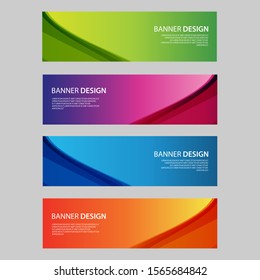Vector Abstract design banner web template