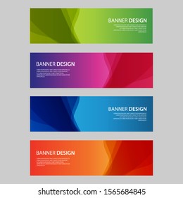 Vector Abstract design banner web template