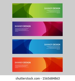 Vector Abstract design banner web template