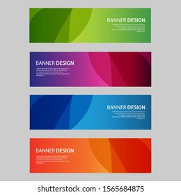 Vector Abstract design banner web template