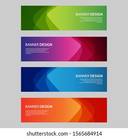 Vector Abstract design banner web template