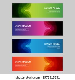 Vector Abstract design banner web template