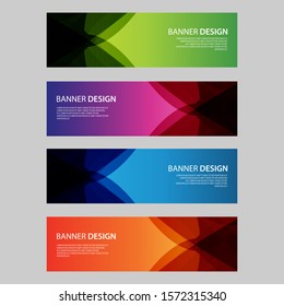 Vector Abstract design banner web template