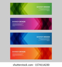 Vector Abstract design banner web template