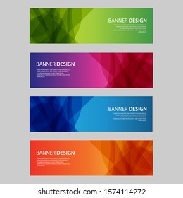 Vector Abstract design banner web template