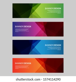 Vector Abstract design banner web template