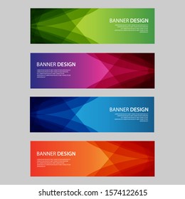 Vector Abstract design banner web template