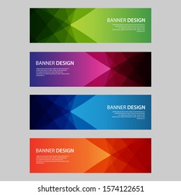Vector Abstract design banner web template
