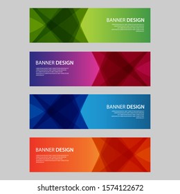 Vector Abstract design banner web template