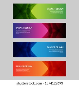 Vector Abstract design banner web template
