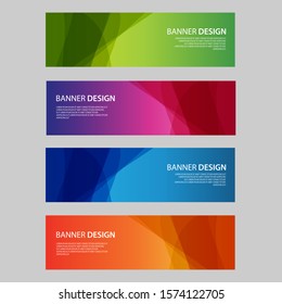 Vector Abstract design banner web template