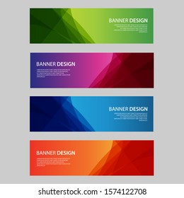 Vector Abstract design banner web template