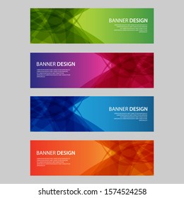 Vector Abstract design banner web template