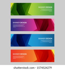 Vector Abstract design banner web template
