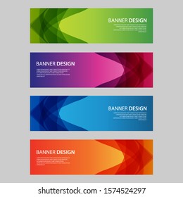 Vector Abstract design banner web template