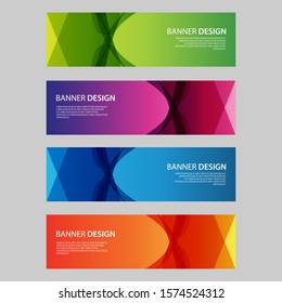 Vector Abstract design banner web template