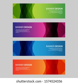 Vector Abstract design banner web template