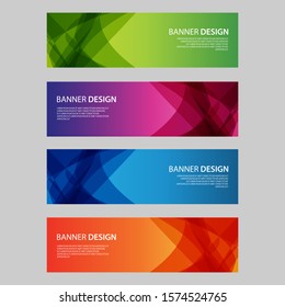 Vector Abstract design banner web template