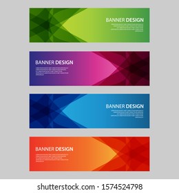 Vector Abstract design banner web template