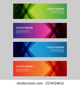 Vector Abstract design banner web template