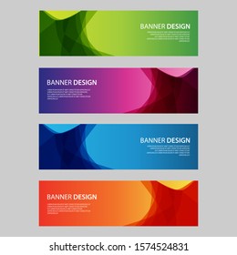 Vector Abstract design banner web template
