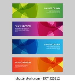 Vector Abstract design banner web template